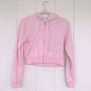 Brandy Melville Cropped Hoodie